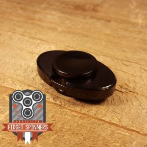 EDC Oval Dual Bar Fidget Spinner (With Keychain Hole)