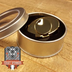 EDC Oval Dual Bar Fidget Spinner (With Keychain Hole)