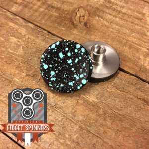 Black and Teal Caps