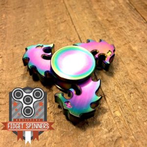 EDC 3 Knight Tri Bar Fidget Spinner (Rainbow)