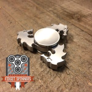 EDC 3 Knight Tri Bar Fidget Spinner (Silver)