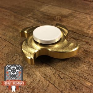 EDC Mini Brass 4 Point Shuriken Fidget Spinner