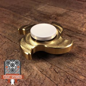 EDC Mini Brass 4 Point Shuriken Fidget Spinner