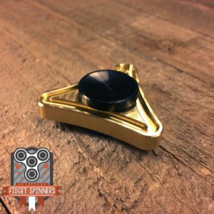 EDC Mini Brass Triangle Fidget Spinner