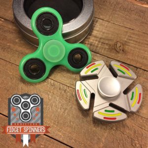 EDC Stars Stripes and Luminous Fidget Spinner Bundle