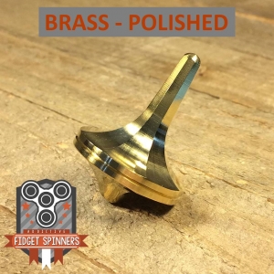 EDC Strato Faceted Metal Top (Brass)labeled