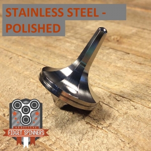 EDC Strato Faceted Metal Top (Stainless Steel Polished)labeled