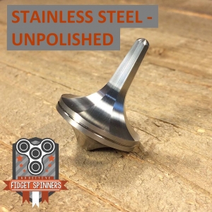 EDC Strato Faceted Metal Top (Stainless Steel Unpolished)labeled